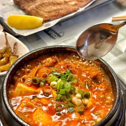 Gang Nam Korean Restaurant - Spicy Beef Soup (YUGGAEJANG)