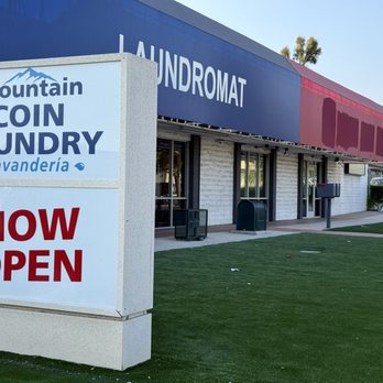 Mountain Coin Laundry - Front entrance - Laundromat Near Me - Upland, California