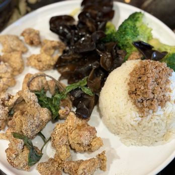 Kingchops Irvine - Popcorn chicken plate - Taiwanese Near Me - Irvine, California