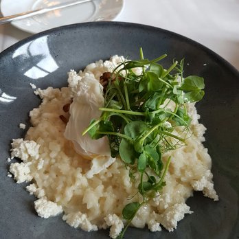 Beckta Dining & Wine - Risotto with house made ricotta, mushrooms, poached egg and truffle oil - Wine Bars Near Me - Ottawa, Ontario