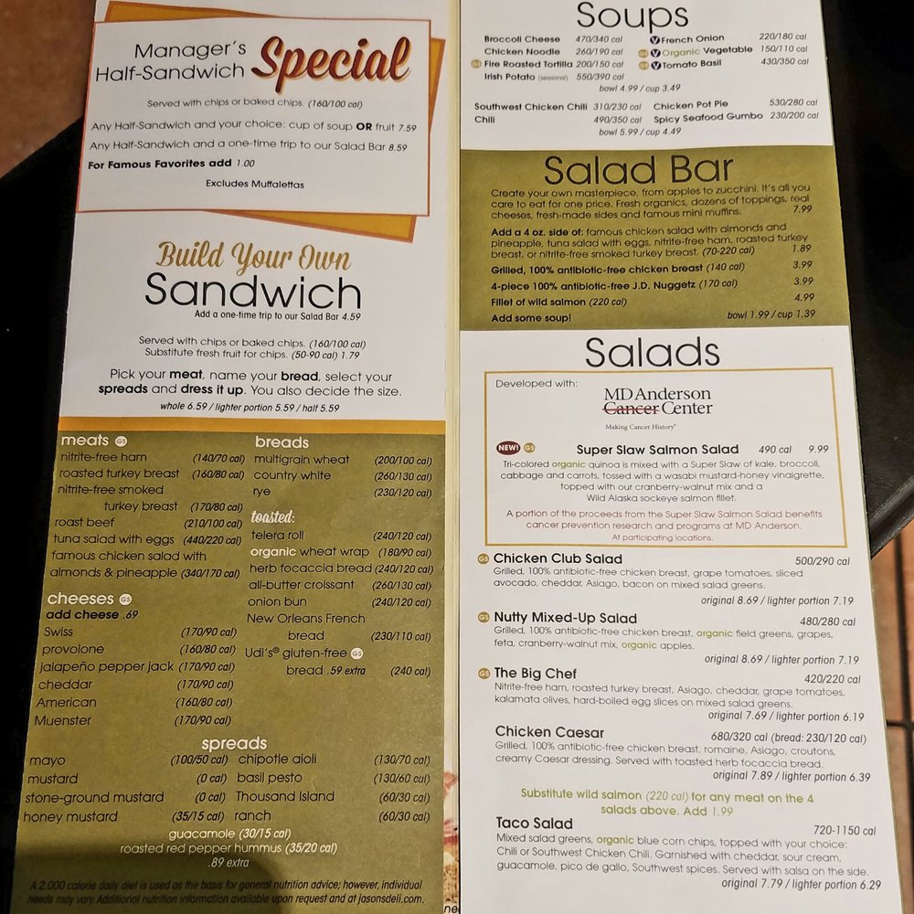 Jason's Deli - Delis Near Me - Webster, Texas