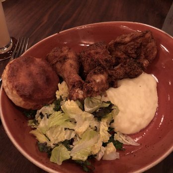 Bungalow 44 - Kickin' Fried Chicken Entree - New American Near Me - Mill Valley, California