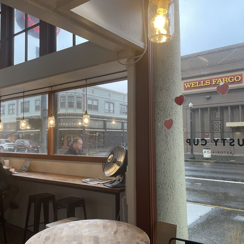 Rusty Cup - interior - Coffee & Tea Near Me - Astoria, Oregon Rusty Cup - interior - Coffee & Tea Near Me - Astoria, Oregon