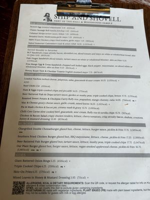 Menu photo 2 The Ship & Shovell London, XGL Menu photo 2 The Ship & Shovell London, XGL