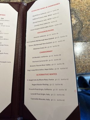 Menu photo 2 Hearth Lounge Oak Brook, IL
