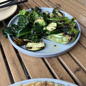 Yang’s Kitchen - Side of Grilled Seasonal Farmer's Market Vegetables, $13 - Asian Fusion Near Me - Alhambra, California