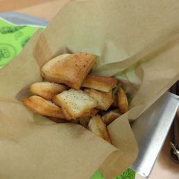 FRESH Pita Chips. Amazingly light and tasty!
