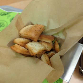 Hummus Bay - FRESH Pita Chips. Amazingly light and tasty! - Middle Eastern Near Me - Bradenton, Florida