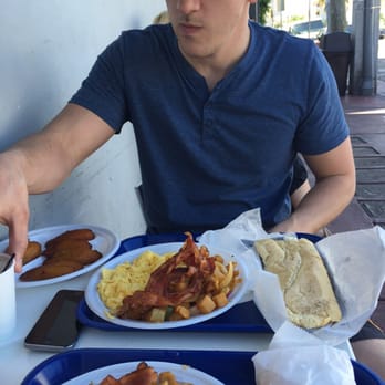 Las Olas Cafe - Breakfast. The cafe con leche was bomb. - Cuban Near Me - Miami Beach, Florida