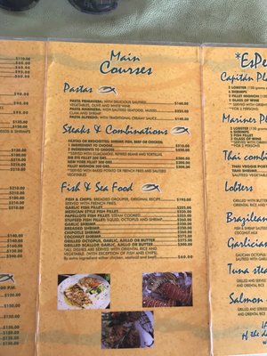 Menu photo 2 Bally Hoo Isla Mujeres, ROO