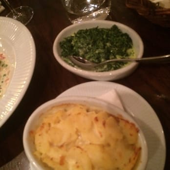Côte - Au gratin potatoes and creamed spinach - French Near Me - London, XGL
