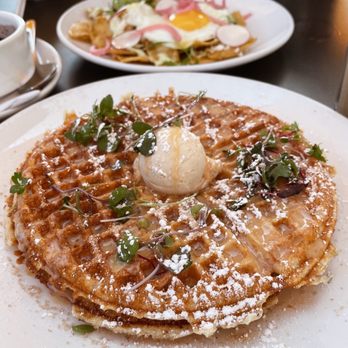 Poached Kitchen - Churro pancakes - I wish I could eat these everyday for the rest of my life - Breakfast & Brunch Near Me - Irvine, California Poached Kitchen - Churro pancakes - I wish I could eat these everyday for the rest of my life - Breakfast & Brunch Near Me - Irvine, California