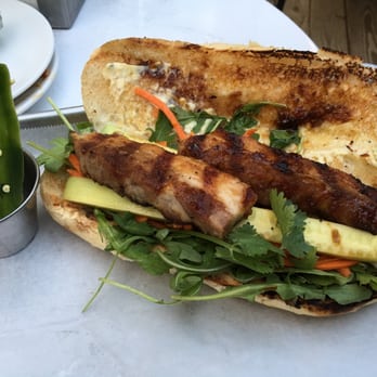 Vui's Kitchen - Pork belly sandwich - Vegan Near Me - Nashville, Tennessee