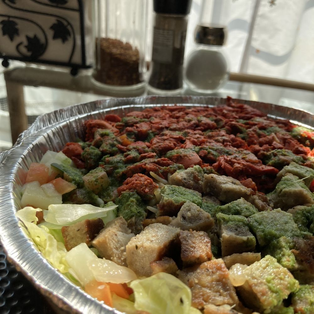 Naz's Halal Food - White Oak - Right and balance between meat, rice and salad. - Halal Near Me - Silver Spring, Maryland Naz's Halal Food - White Oak - Right and balance between meat, rice and salad. - Halal Near Me - Silver Spring, Maryland