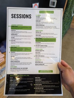 Menu photo 3 Sessions West Coast Deli Irvine, CA Menu photo 3 Sessions West Coast Deli Irvine, CA