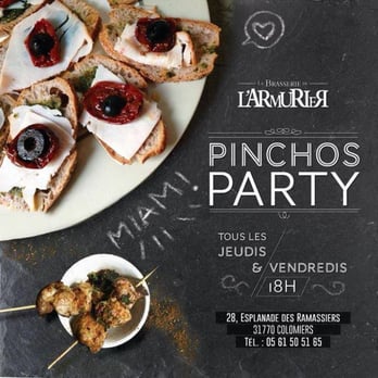 L'Armurier - Pinchos Party - Italian Near Me - Colomiers, 31 L'Armurier - Pinchos Party - Italian Near Me - Colomiers, 31