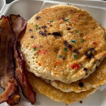 Joe's Coney Island - Rainbow Pancakes - American Near Me - Belleville, Michigan Joe's Coney Island - Rainbow Pancakes - American Near Me - Belleville, Michigan