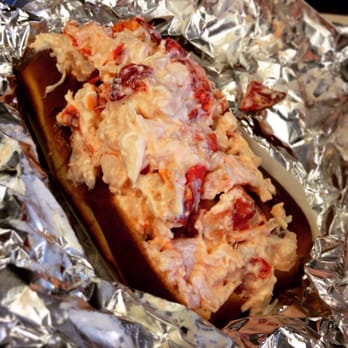 James Hook & Co - Massive lobster roll! - Seafood Near Me - Boston, Massachusetts