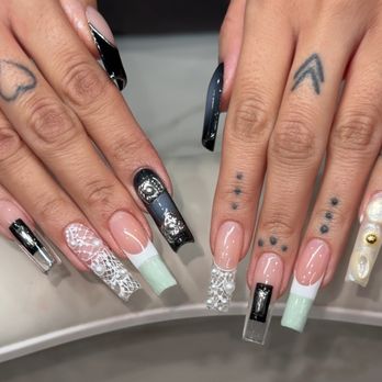 Babe Nailz Studio - Gel x full set with level 3 design - Nail Salons Near Me - Northridge, California Babe Nailz Studio - Gel x full set with level 3 design - Nail Salons Near Me - Northridge, California
