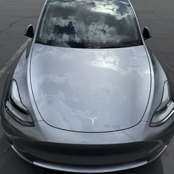 Magic Auto Body - Tesla Hood - Body Shops Near Me - Sylmar, California