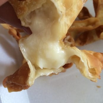 Wok On Wheels - Cream Cheese Wonton filled with mystery cream cheese frosting?? - Chinese Near Me - Logan, Utah Wok On Wheels - Cream Cheese Wonton filled with mystery cream cheese frosting?? - Chinese Near Me - Logan, Utah