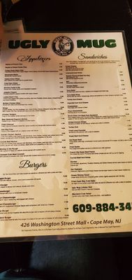 Menu photo 5 Ugly Mug Cape May, NJ Menu photo 5 Ugly Mug Cape May, NJ