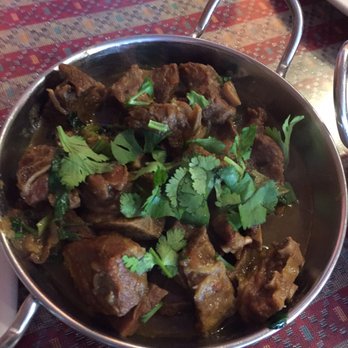 Aangan - Khashi Ko Masu ($8.99) - A superb Goat dish served in a rich gravy Common Nepali household - Indian Near Me - Albany, California Aangan - Khashi Ko Masu ($8.99) - A superb Goat dish served in a rich gravy Common Nepali household - Indian Near Me - Albany, California