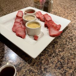 Wok About Grill - Barbeque pork. Nice spicy mustard. This was a real treat.