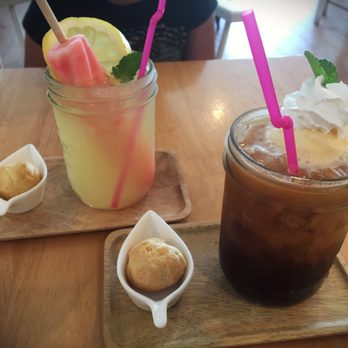 Cafe Maji - Popsicle lemonade and hazelnut iced coffee. - Coffee & Tea Near Me - Artesia, California Cafe Maji - Popsicle lemonade and hazelnut iced coffee. - Coffee & Tea Near Me - Artesia, California