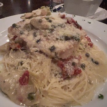 Mesa de Notte - Mahi Piccata cooked to perfection with a generous pasta. -mushroom soup in background. -delicious! - Italian Near Me - Ocala, Florida Mesa de Notte - Mahi Piccata cooked to perfection with a generous pasta. -mushroom soup in background. -delicious! - Italian Near Me - Ocala, Florida