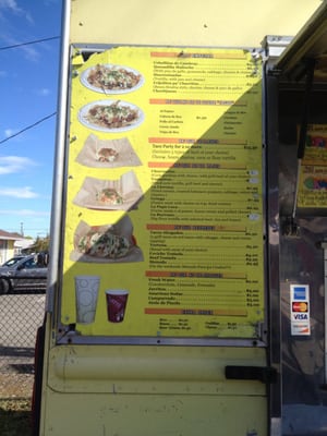 Menu photo 2 Bora Bora Taqueria Portland, OR