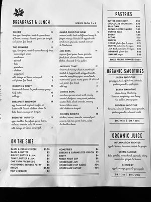 Menu photo 2 Coffee Plant Roaster Eugene, OR