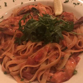 Luna Restaurant - Prawn linguini with red sauce - Italian Near Me - Concord, California