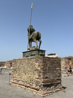 Pompeii Archaeological Park Amphitheatre entrance and exit by null