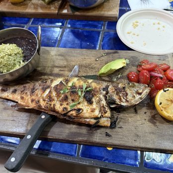 Holbox - Whole grilled branzino - Latin American Near Me - Los Angeles, California Holbox - Whole grilled branzino - Latin American Near Me - Los Angeles, California