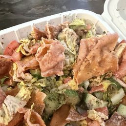 Soggy Fattoush Salad Soggy Fattoush Salad