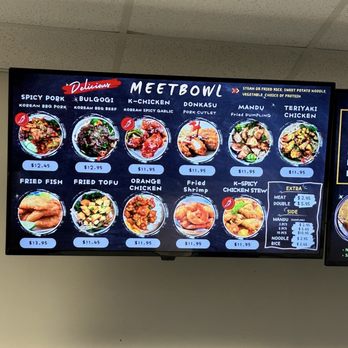 MeetBowl - Menu - Korean Near Me - Marietta, Georgia