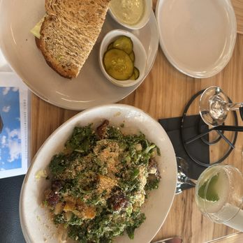 Whole Harvest Kitchen - Half Veg Head Sandwich and half harvest chop salad - Vegan Near Me - Overland Park, Kansas Whole Harvest Kitchen - Half Veg Head Sandwich and half harvest chop salad - Vegan Near Me - Overland Park, Kansas