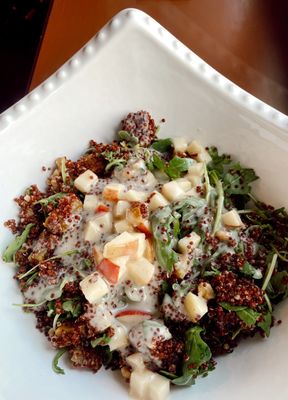 Photo of Miss Rachel's Pantry - Philadelphia, PA, US. Rosh Hashanah pick up! Quinoa arugula salad with apples & dates with lemon "honey" vinaigrette! BIG HIT!!!