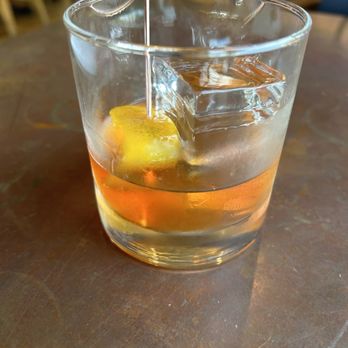 Gallatin River Lodge - Old Fashioned... half gone  before I got the picture. - Resorts Near Me - Bozeman, Montana