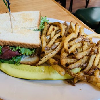 Partner's Pub & Grill - Fries were limp, covered in black pepper and salty - Pubs Near Me - Johnstown, New York