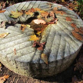 Toccoa Falls - Old grist stone - Local Flavor Near Me - Toccoa, Georgia