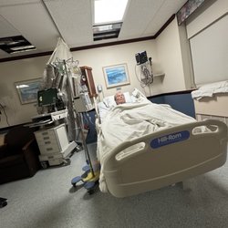 St. Joseph Hospital - Just a reference, the computer station to the left is where Jaime scrolled through my father's information.