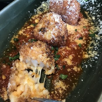 Prezzo Italian Restaurant & Bar - Boca Raton - Exposed arancini IG: LunchwithLaur - Italian Near Me - Boca Raton, Florida