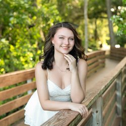 Khim Higgins Photography - Beautiful senior portrait session at Lake Mills in Oviedo. The natural scenery and soft light is the perfect spot for senior photos.