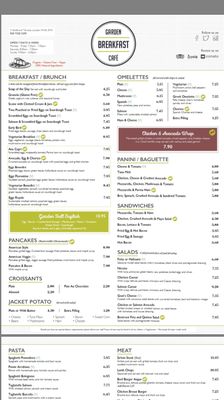 Menu photo 5 Garden Breakfast Cafe London, XGL Menu photo 5 Garden Breakfast Cafe London, XGL