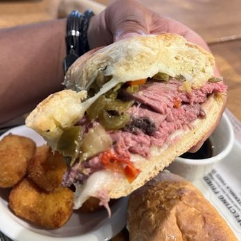 Tavern 4 & 5 - Perfectly cooked beef inside the Beef Giardiniera! - New American Near Me - Eden Prairie, Minnesota Tavern 4 & 5 - Perfectly cooked beef inside the Beef Giardiniera! - New American Near Me - Eden Prairie, Minnesota