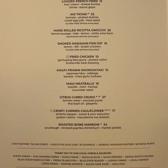 Aurum Maui - Menu 1/4 - July 2025 - VN - Desserts Near Me - Wailea, Hawaii Aurum Maui - Menu 1/4 - July 2025 - VN - Desserts Near Me - Wailea, Hawaii