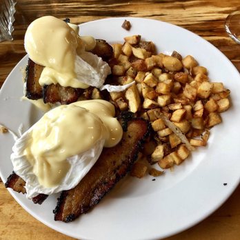 Egg - Pork belly Benedict - Breakfast & Brunch Near Me - Saint Louis, Missouri Egg - Pork belly Benedict - Breakfast & Brunch Near Me - Saint Louis, Missouri