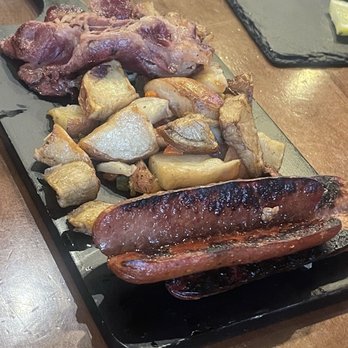 Urban Fork - Beef Bacon, potatoes and beef sausage - Burgers Near Me - Wilmington, Delaware Urban Fork - Beef Bacon, potatoes and beef sausage - Burgers Near Me - Wilmington, Delaware